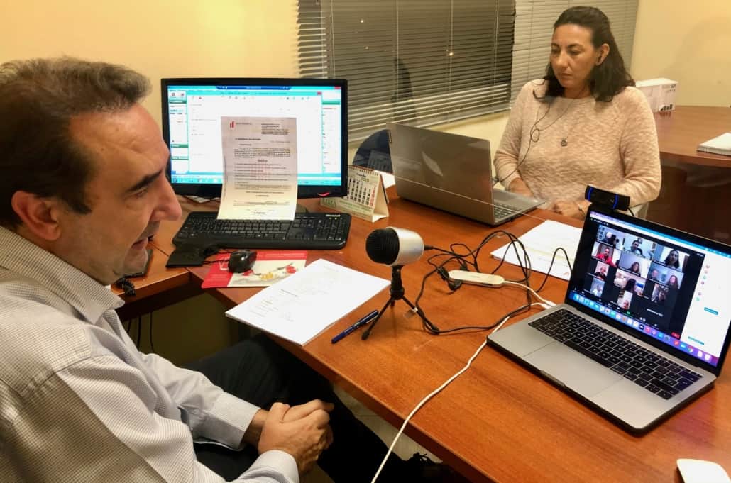 Junta de propietarios por video conferencia